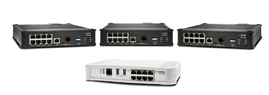 Palo Alto Networks PA 400 series stack