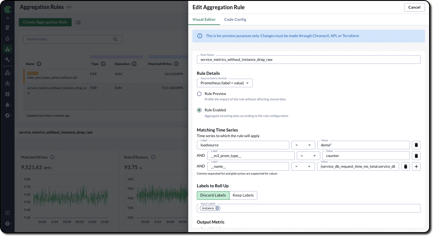 Chronosphere Control Plane