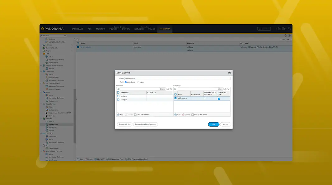 Simplify branch onboarding with Prisma Access hubs